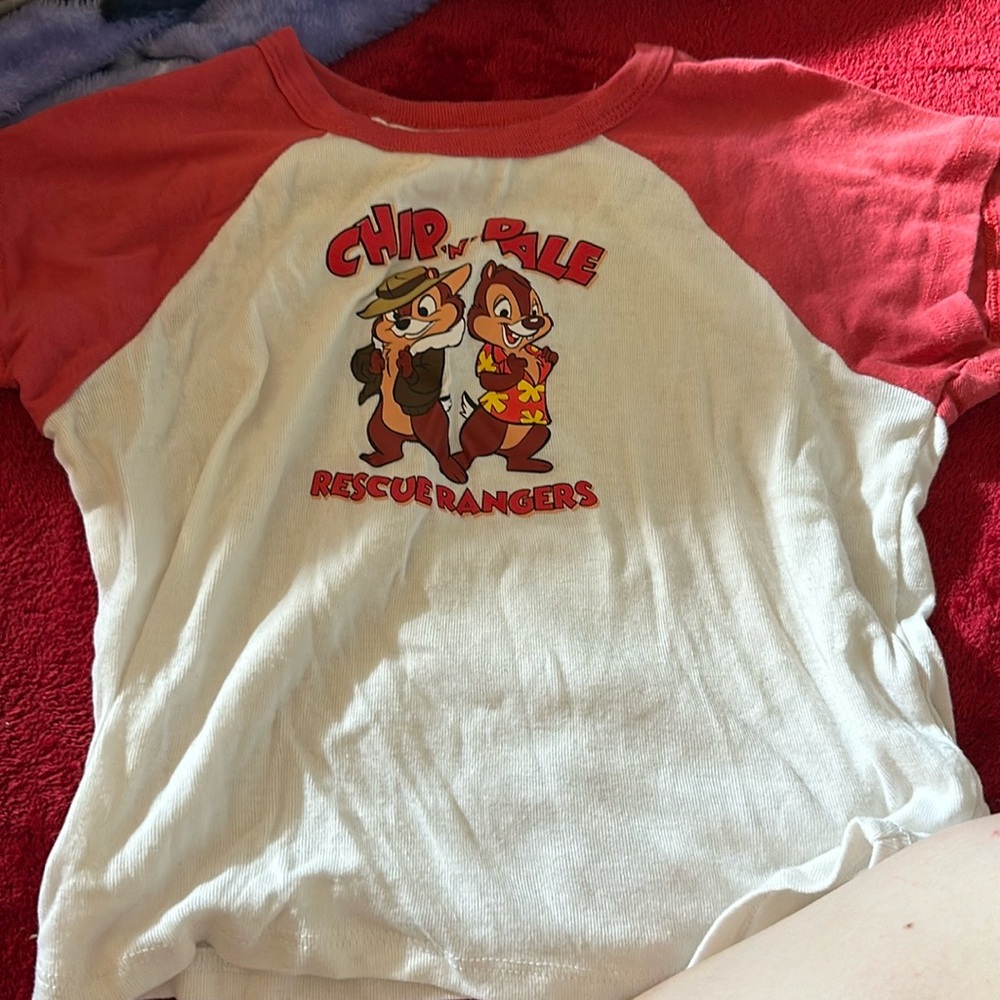 chip and dale baby tee